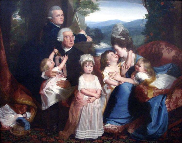 John Singleton Copley Portrait of the Copley family France oil painting art